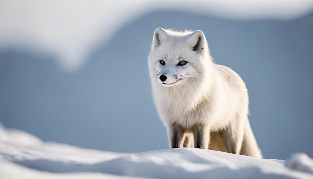 arctic fox behaviors analyzed