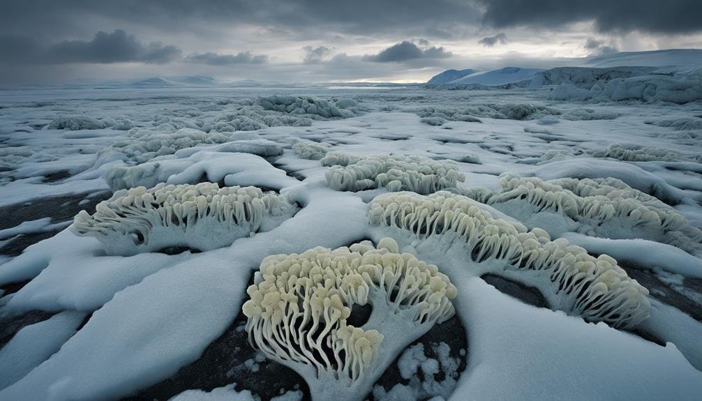 describing thallus anatomy details - lichens in the arctic