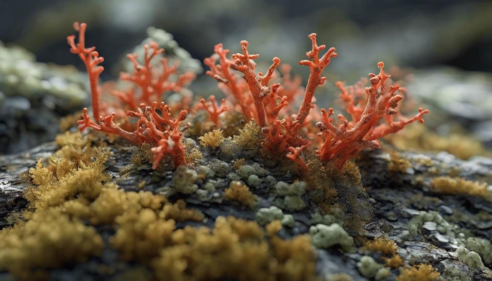 lichen key caribou food