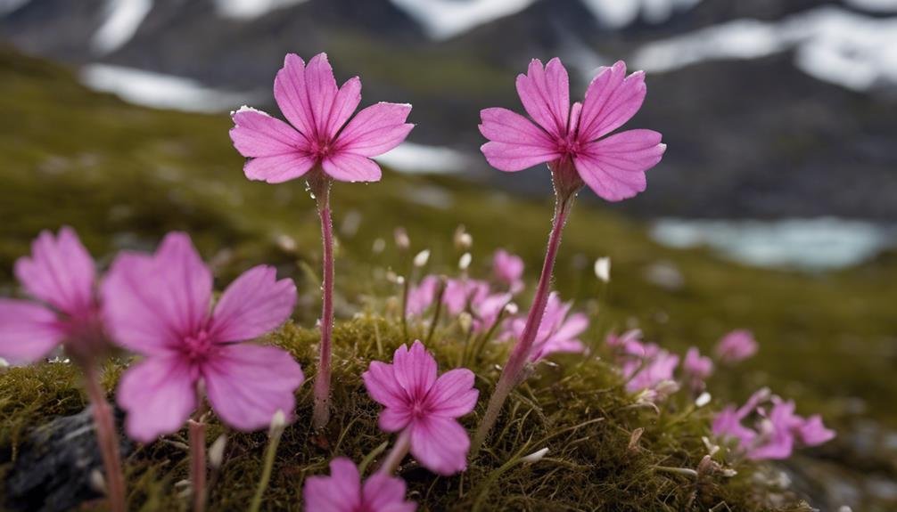 low growing perennial specific form Moss Campion (Silene Acaulis)