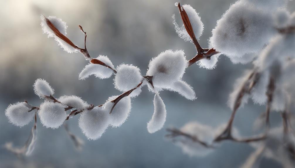 study of plant leaves - Arctic Willow (Salix Arctica)