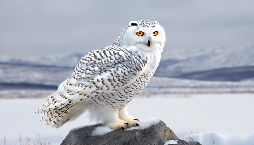 studying snowy owl diets