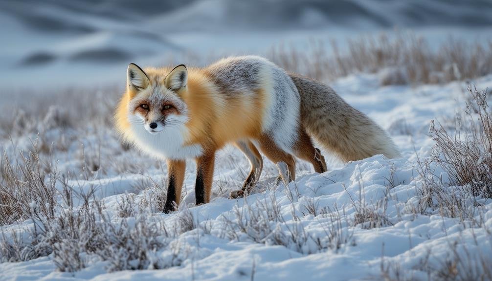 Arctic Foxes' Evolutionary Traits for Tundra Ecosystem