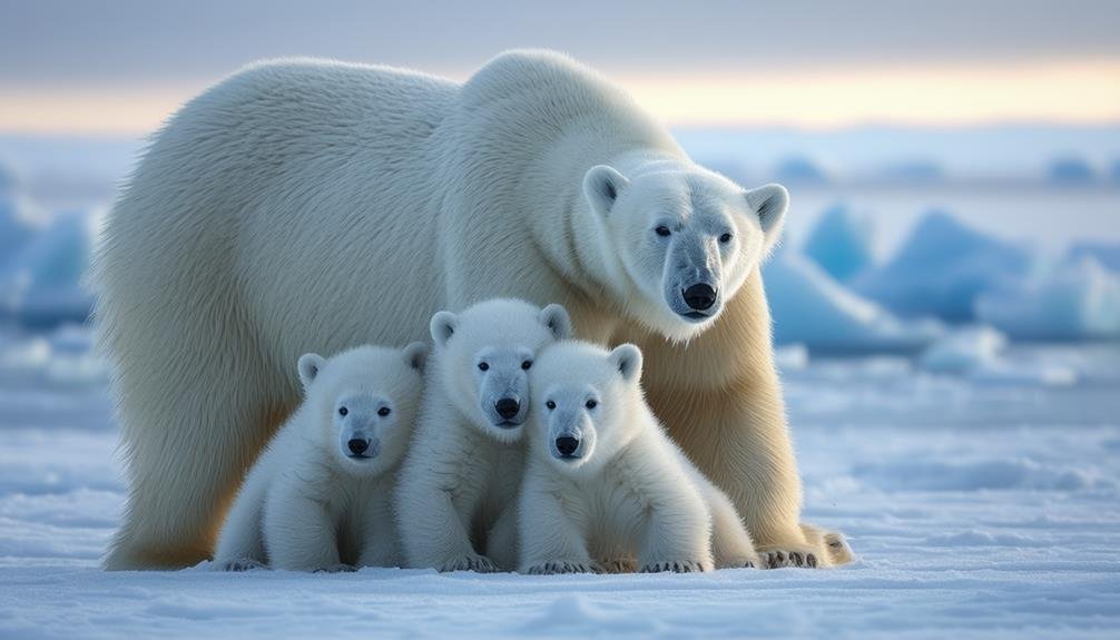 maternal nurturing during winter