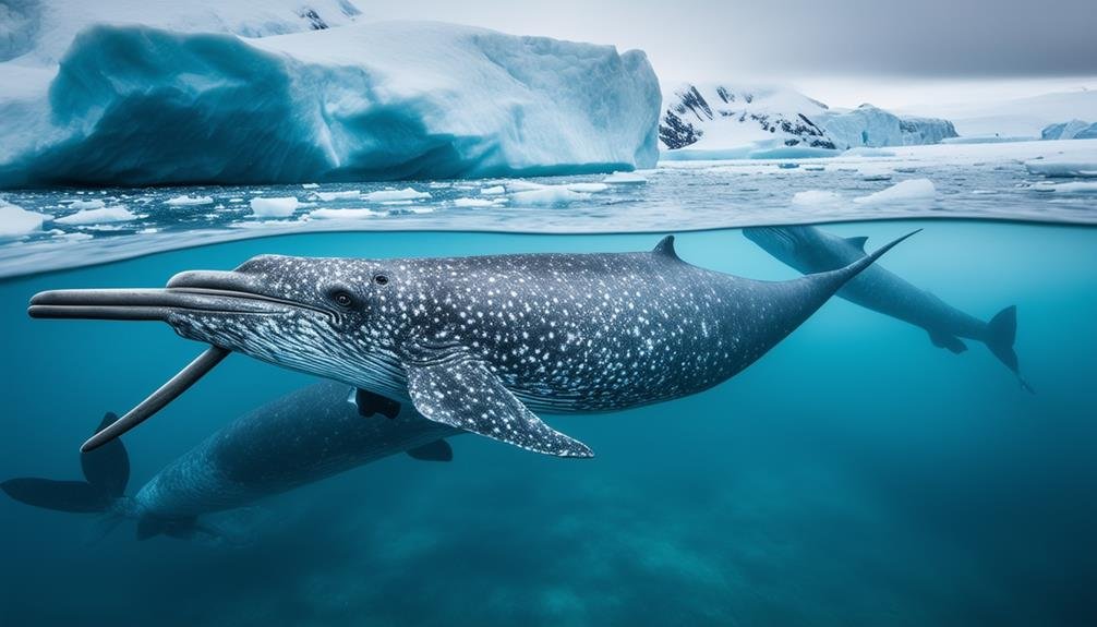 narwhal population under threat