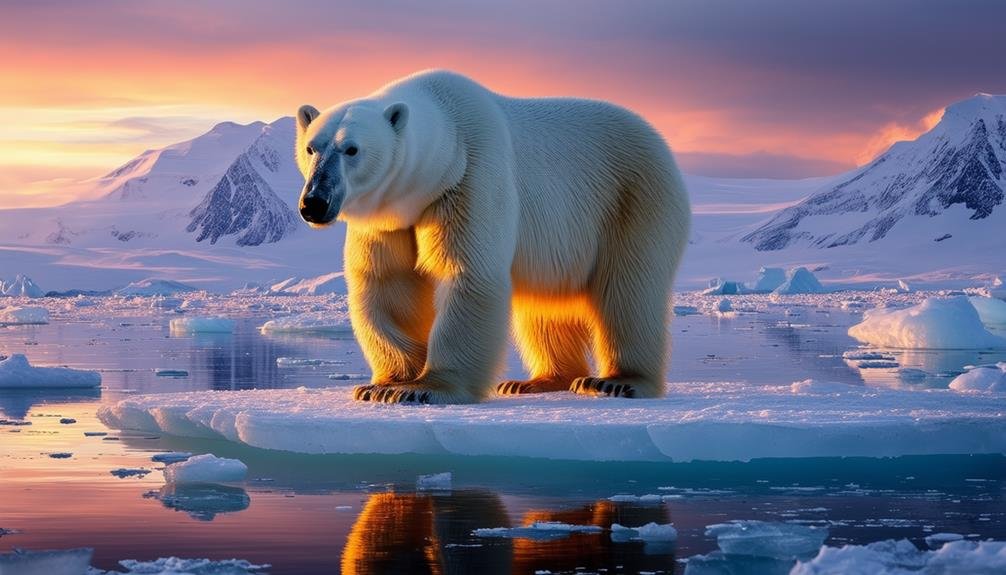 Survival Strategies: Polar Bears' Adaptation to Climate Change