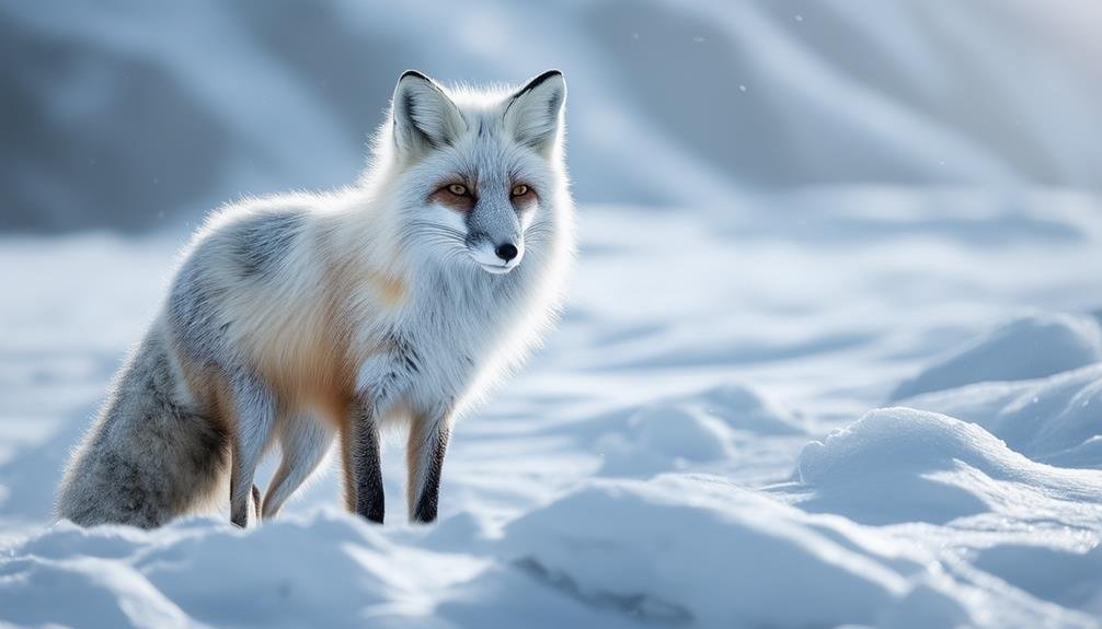 Thriving in Harsh Winter: Arctic Fox Strategies