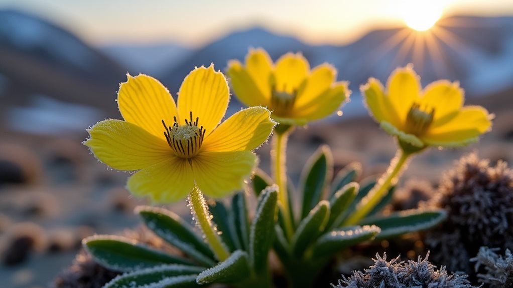 Snow Buttercup (Ranunculus Nivalis)