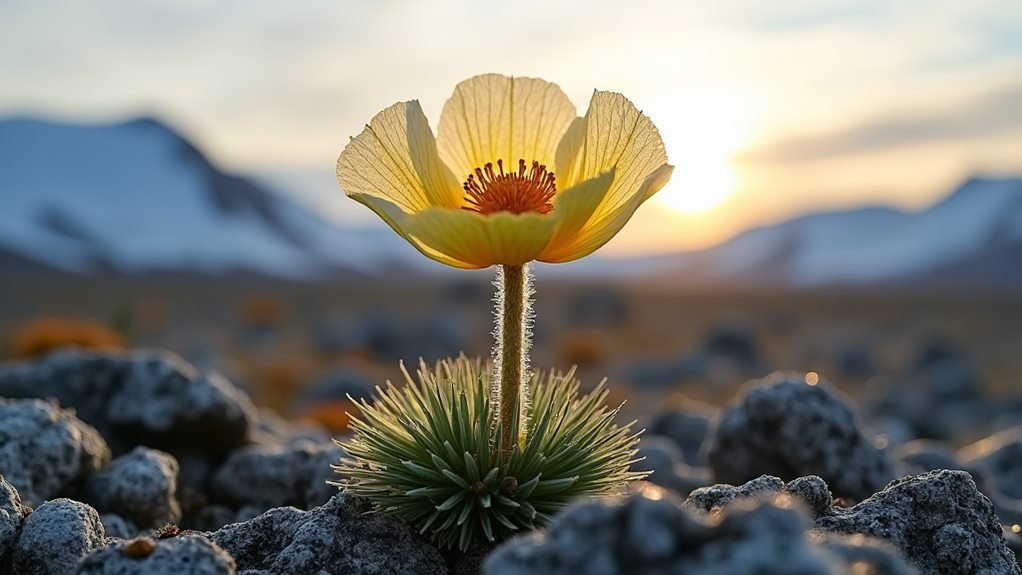 Arctic Poppy (Papaver Radicatum)