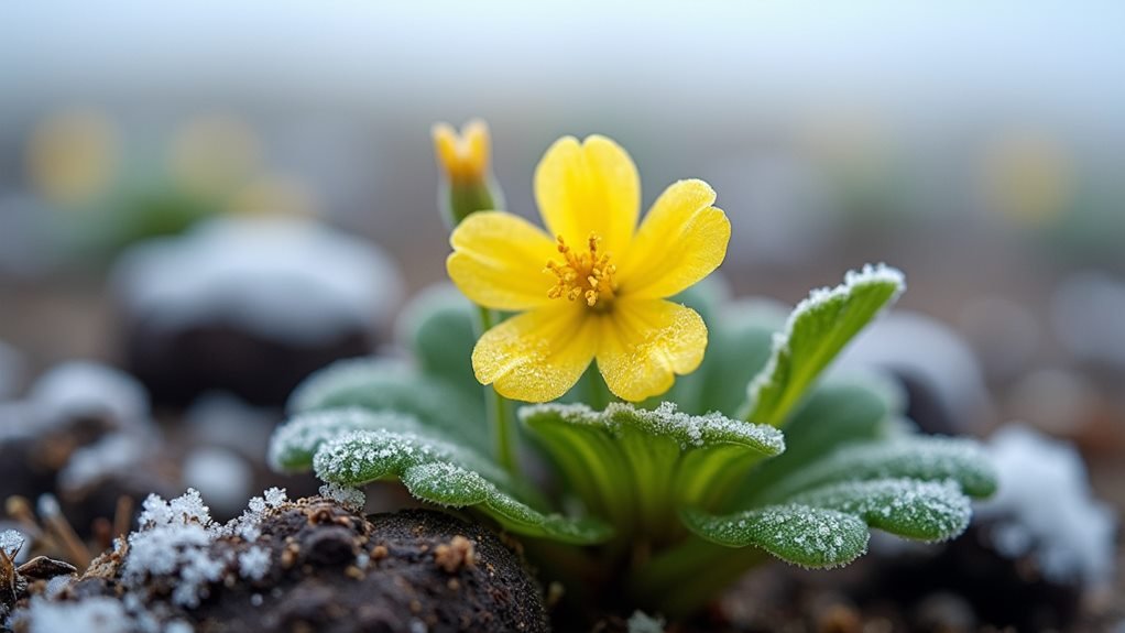 Snow Buttercup (Ranunculus Nivalis)