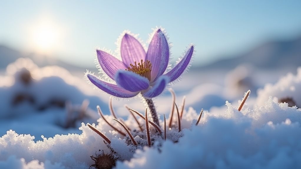 Pasque Flower (Pulsatilla Patens)