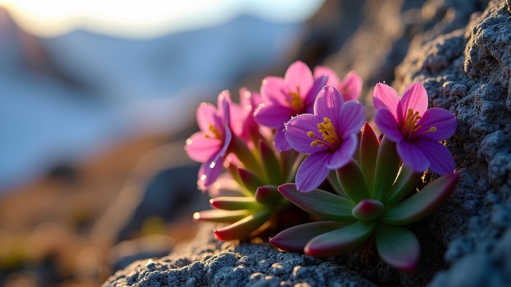 Purple Saxifrage (Saxifraga Oppositifolia)