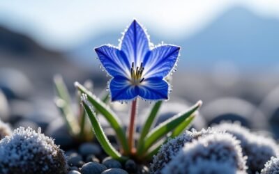 Snow Gentian (Gentiana Nivalis)