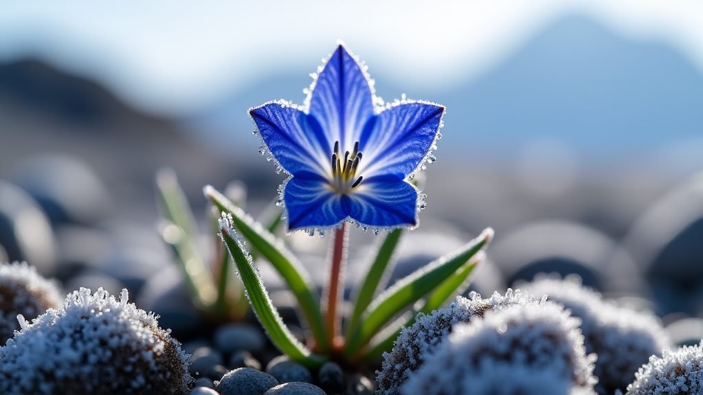 Snow Gentian (Gentiana Nivalis)