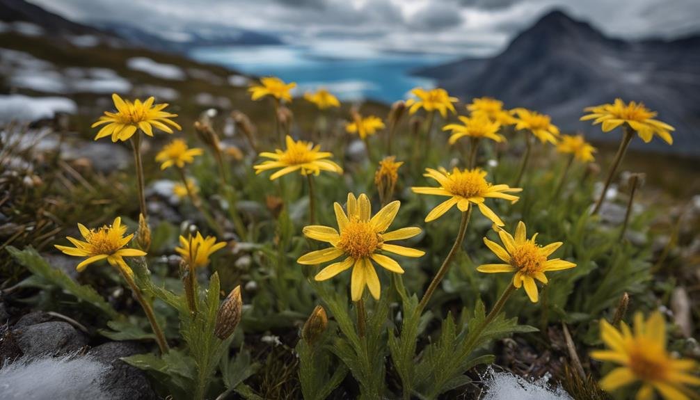 alpine arnica mountain flower