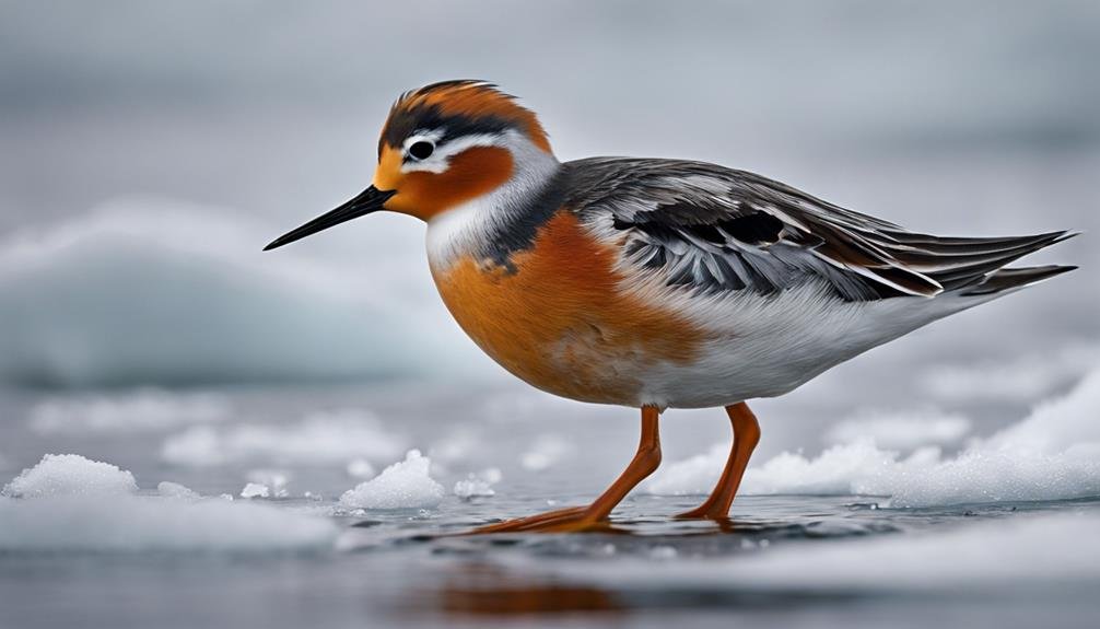 interesting red phalarope information