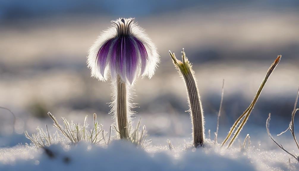 Pasque Flower (Pulsatilla Patens) - Flower of the Year in Sweden 2023