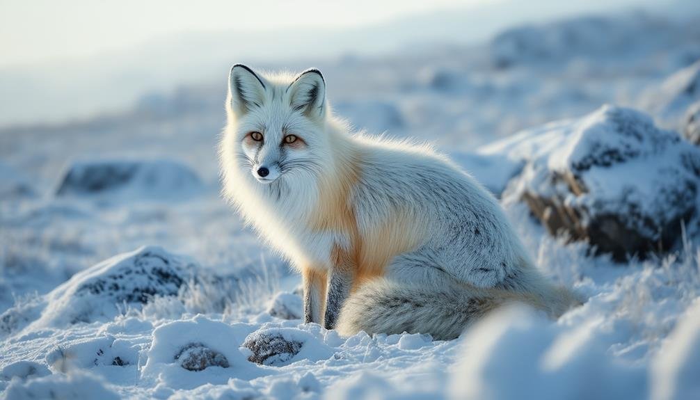 How Arctic Foxes Brave Harsh Winter Conditions