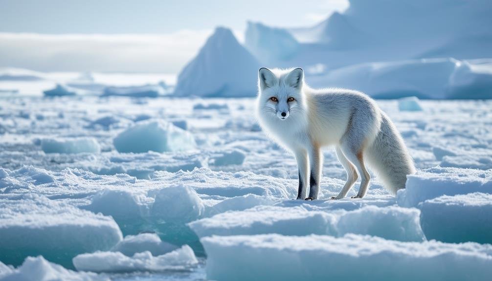 frozen arctic ocean home