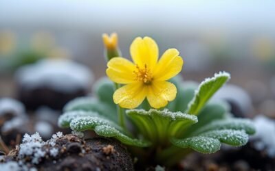 Snow Buttercup (Ranunculus Nivalis)